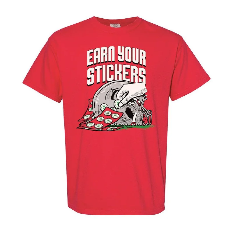 Earn Your Stickers Tee